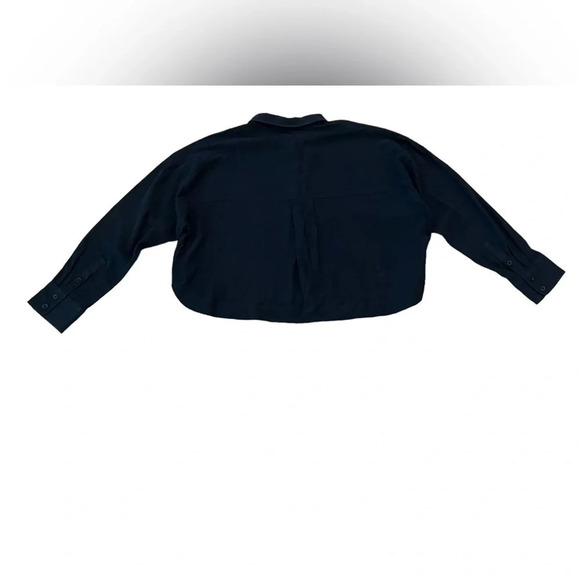 NWT Madewell Lusterweave Hartfield Crop Shirt in size XXS - Picture 5 of 7